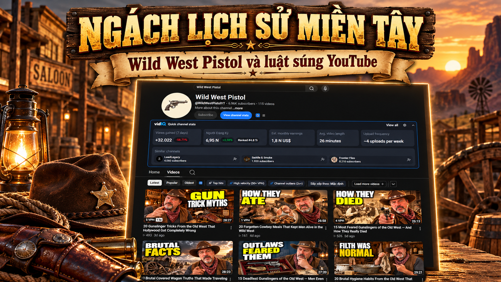 Ngách Lịch Sử Miền Tây: Wild West Pistol Và Cách Làm Video Đúng Luật Súng YouTube